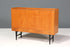 Stilvolles Mid Century Highboard echt Holz Schrank Retro Sideboard Regal Kommode