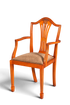 Edler Englischer Stuhl im Hepplewithe Stil Englisch Armlehnstuhl Dining Chair Küchenstuhl Sekretär Stuhl 2 von 2