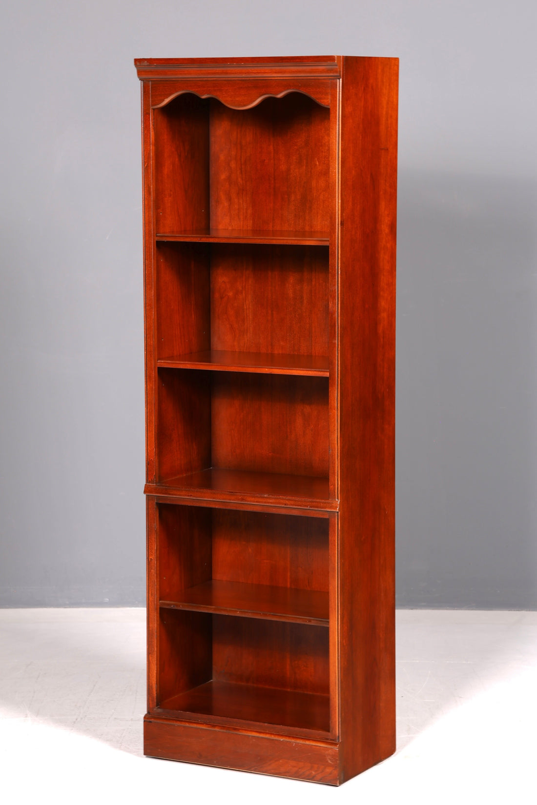 Original Drexel Heritage Bücherregal Regal USA Bookshelf Buchablage echt Holz Vintage Standregal Antik