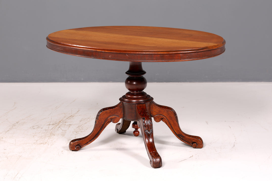 Edler Louis Philippe Esstisch Oval Tisch Echt Holz  Esszimmertisch Englisch Küchentisch