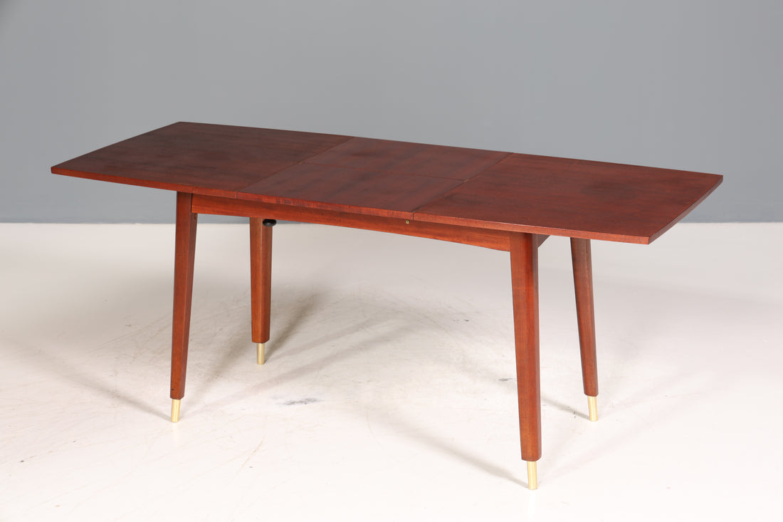 MID45| E017 Wunderschöner Mid Century Küchentisch Vintage Tisch ausziehbar und höhenverstellbar