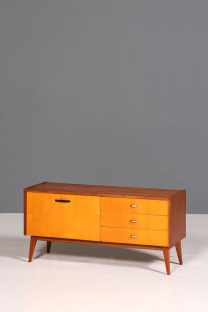 Traumhaftes Mid Century Sideboard Vintage TV Kommode 60s Schrank Flurkommode Klappschrank