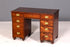 Edler Englischer Military Chest Schreibtisch Maritim Bürotisch Lederauflage Office Desk