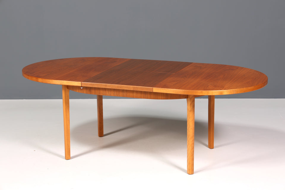 Wunderschöner Mid Century Esstisch "Made in Sweden" ausziehbarer Tisch echt Holz Küchentisch