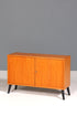 Schlichter Mid Century Schrank WMK Möbel Vintage Retro Kommode Flur Kommode 60s Regal Sideboard 1 von 2