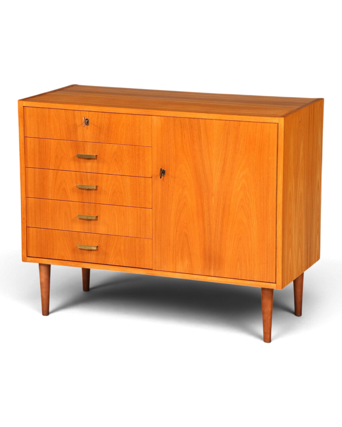Traumhafte Mid Century Kommode Hellerau Bruno Knoblauch Schubladenkommode Sideboard Schrank Vintage