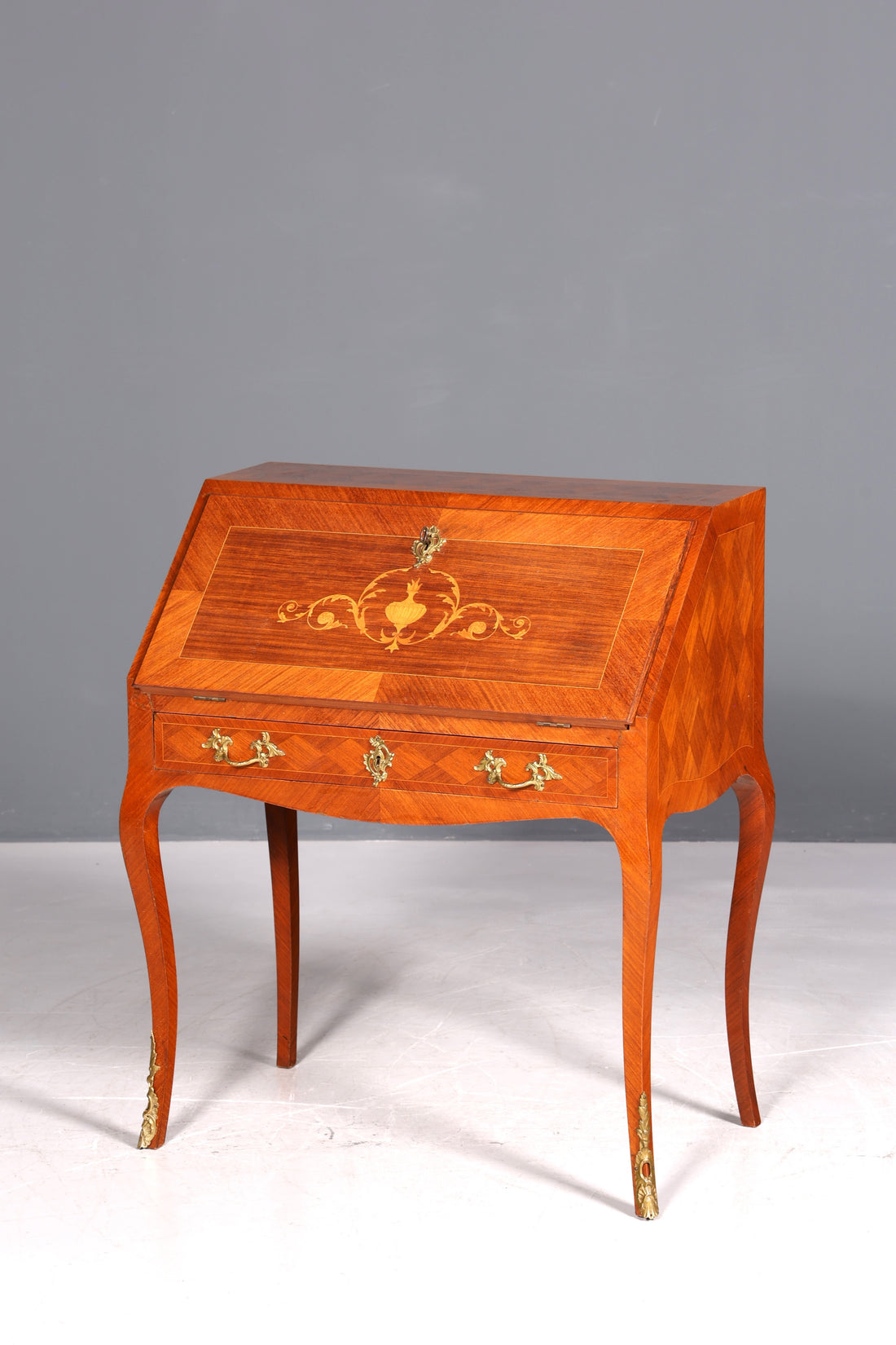 Wunderschöner Sekretär im Barock Stil Büro Kommode Schreibkommode Schreibtisch