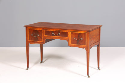 Filigraner Englischer Schreibtisch Englisch Desk Bürotisch 60s Office Table