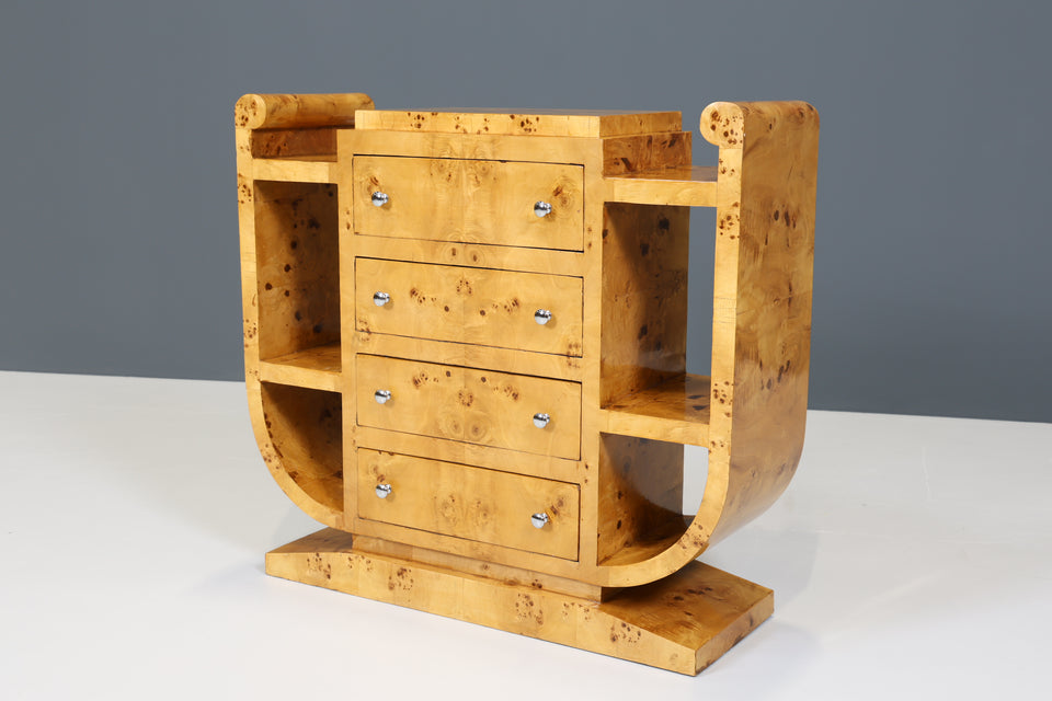Wunderschöner Art Deco Stil Schrank Wandkonsole Antik Stil Kommode
