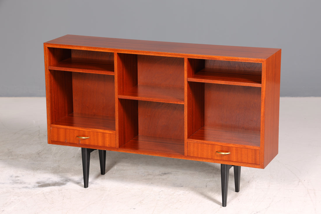 Wunderschönes Mid Century Regal Sideboard Vintage TV Schrank Retro Bücherregal 60s