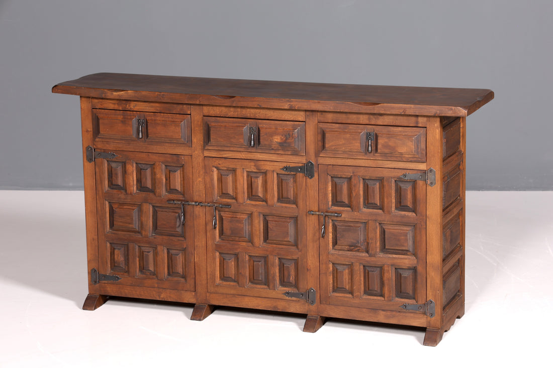 Wunderschönes Spanisches Sideboard echt Holz Schrank Kommode rustikales Buffet