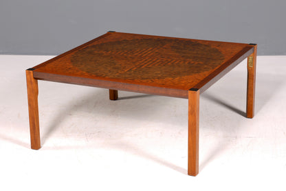 F958 Finish cm Wunderschöner Mid Century Couchtisch Retro Ablagetisch Vintage Coffee Table 70er Jahre Wohnzimmertisch