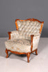 Wunderschöner Chippendale Sessel Antik Barock Stil Chesterfield Armlehnsessel 1 von 2