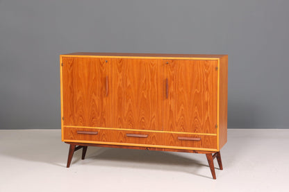Wunderschönes Mid Century Highboard Retro Schrank Vintage Bücherregal Kommode Büroschrank Vertiko