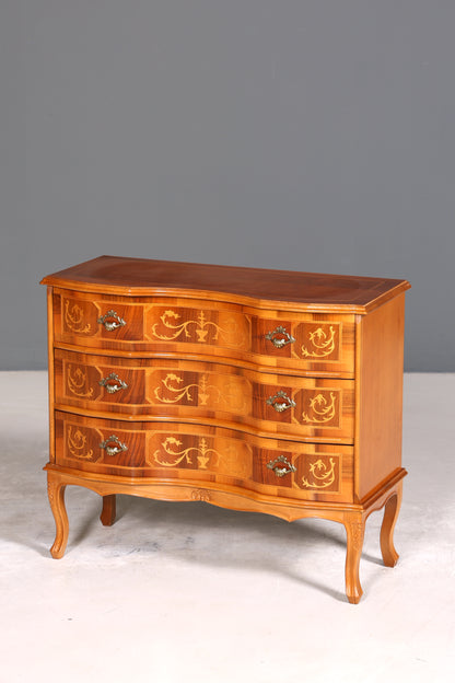Stilvolle geschwungene Kommode im Barock Stil Sideboard Chippendale Schubladenkommode