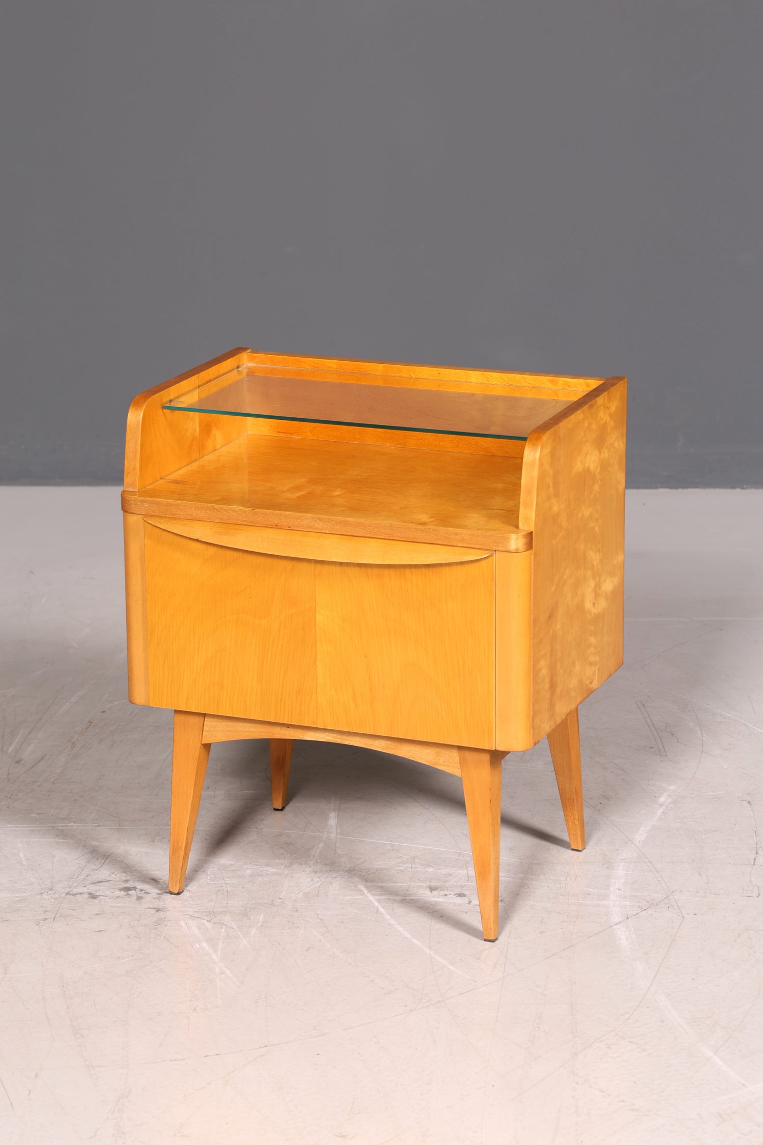 G792 Finish Mid Century Kommode Vintage Klappschränkchen Danish Design Nachttisch (Kopie)