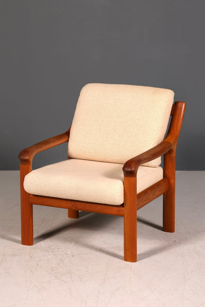 G255 Finish Wunderschöner Mid Century Sessel "Made in Denmark" Teak Holz Armlehnsessel 60s (Kopie)