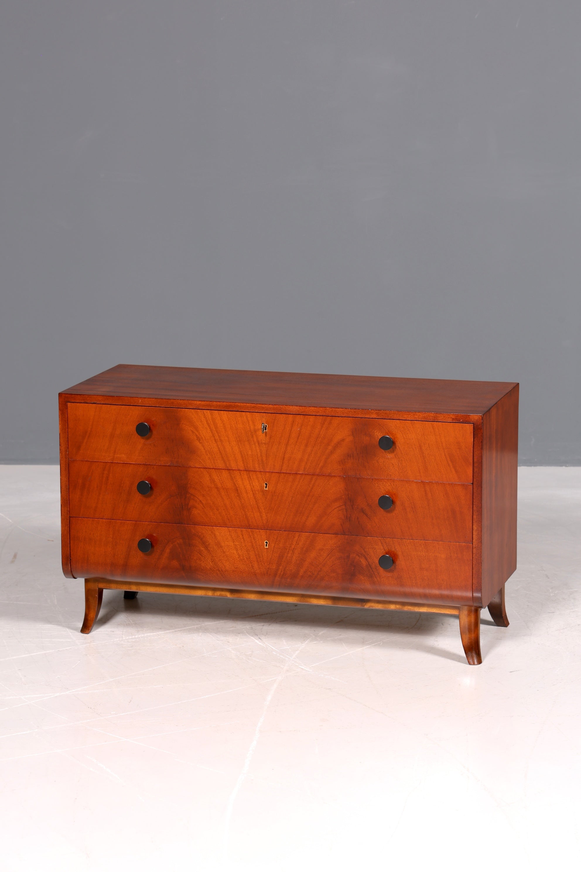 Wunderschöne Mid Century Kommode Vintage Danish Design TV Sideboard 60s Schrank Flurkommode