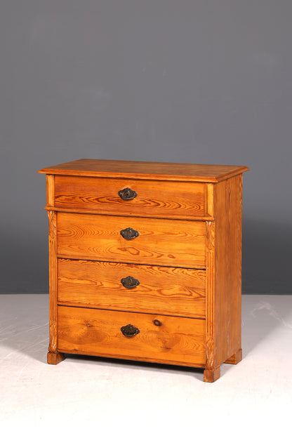 G197 Finish Wunderschöne Gründerzeit Kommode Jugendstil Antik Sideboard Schubladenkommode Wäschekommode (Kopie)