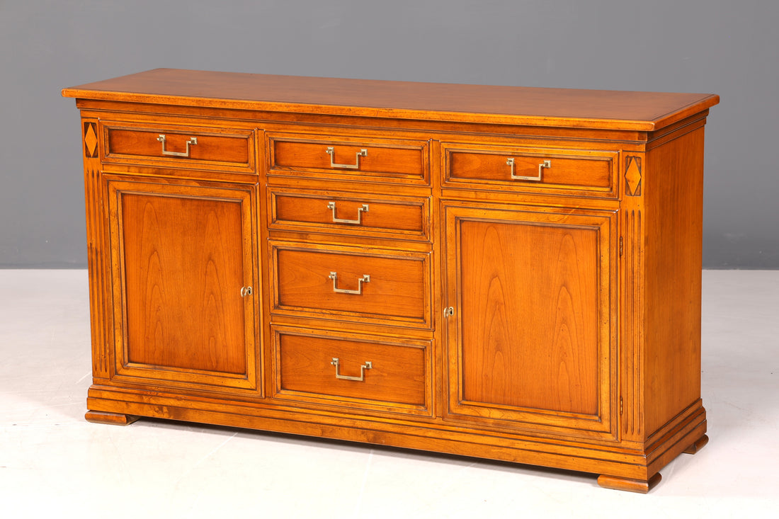 G748 Finish cm SELVA Wunderschönes Englisches Sideboard Eibe Schrank Antik Stil Buffetschrank Kommode (Kopie)