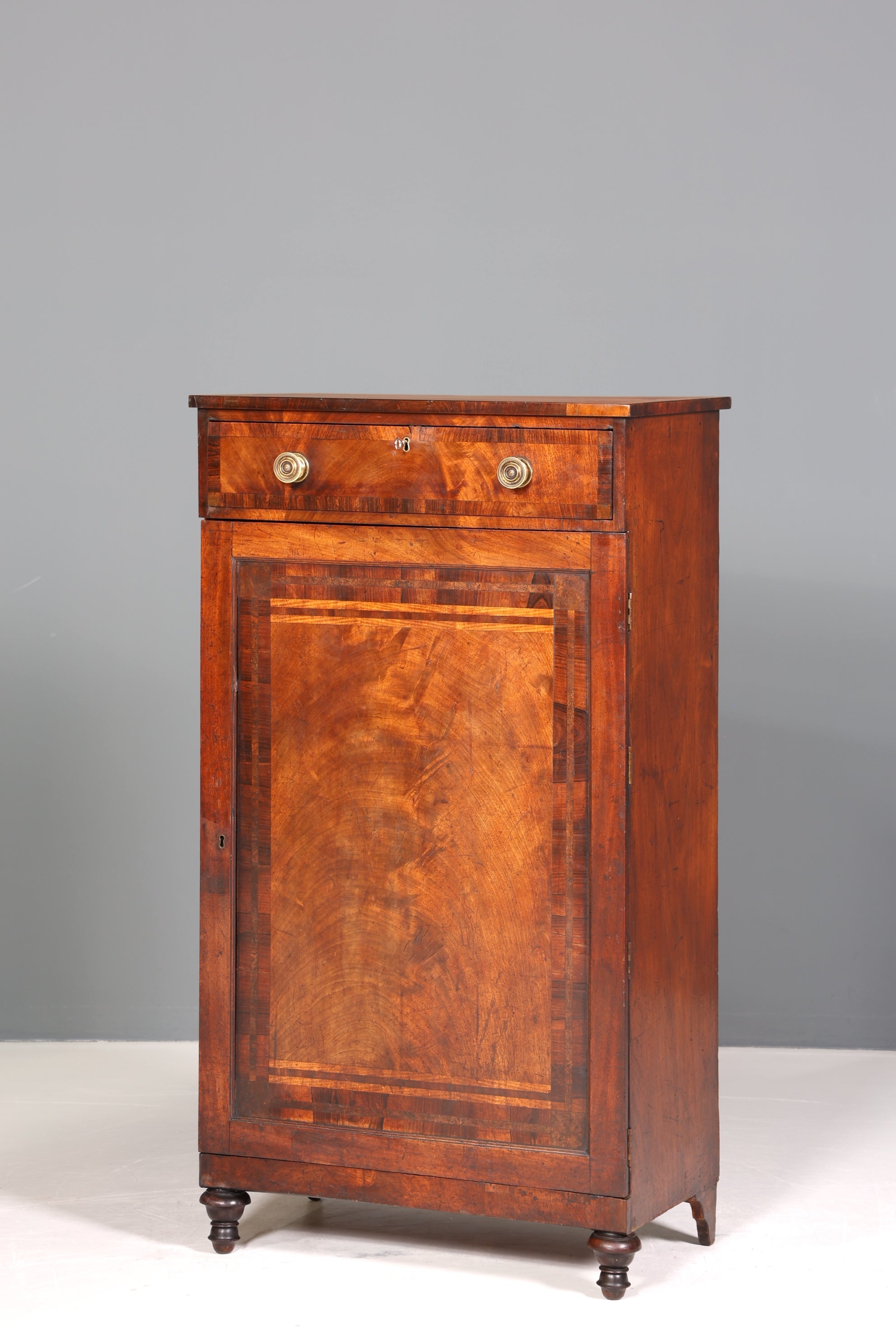 Traumhafter Gründerzeit Schrank Empire Vertiko Spätbiedermeier Halbschrank
