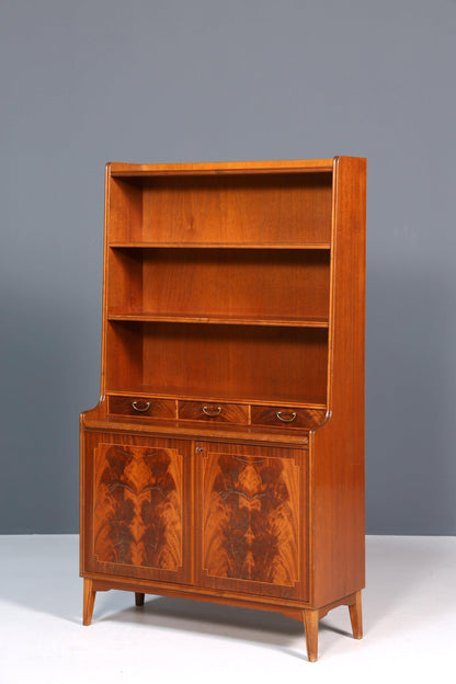 Wunderschönes Mid Century Bücherregal Schrank Sekretär 40er Jahre Kommode - Regal