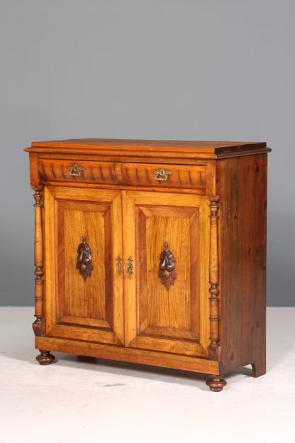 Wunderschöner Gründerzeit Schrank Gründerzeit Nussbaum Kommode um 1890