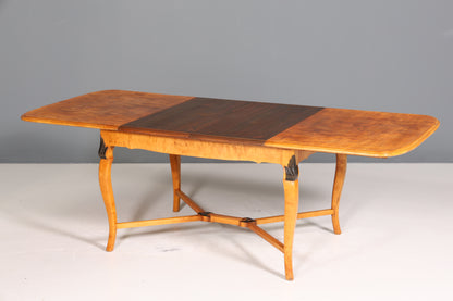 Wunderschöner Esstisch im Biedermeier Stil ausziehbarer echt Holz Küchentisch Jugendstil Esszimmer Tisch