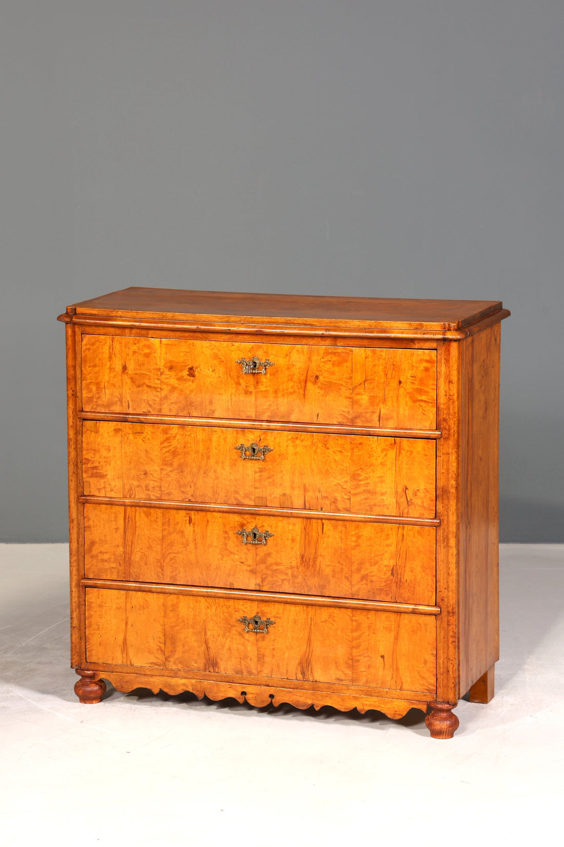 Wunderschöner Biedermeier Kommode Louis Philippe Antik Schubladen Kommode Wäschekommode