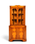 Wunderschöne Englische Eckvitrine Eibe Antik 60s Echt Holz Eckschrank Glasvitrine