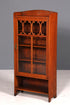 Stilvolle Jugendstil Vitrine Antike Holz Bücherschrank Eiche Antik Schrank Geschirrschrank