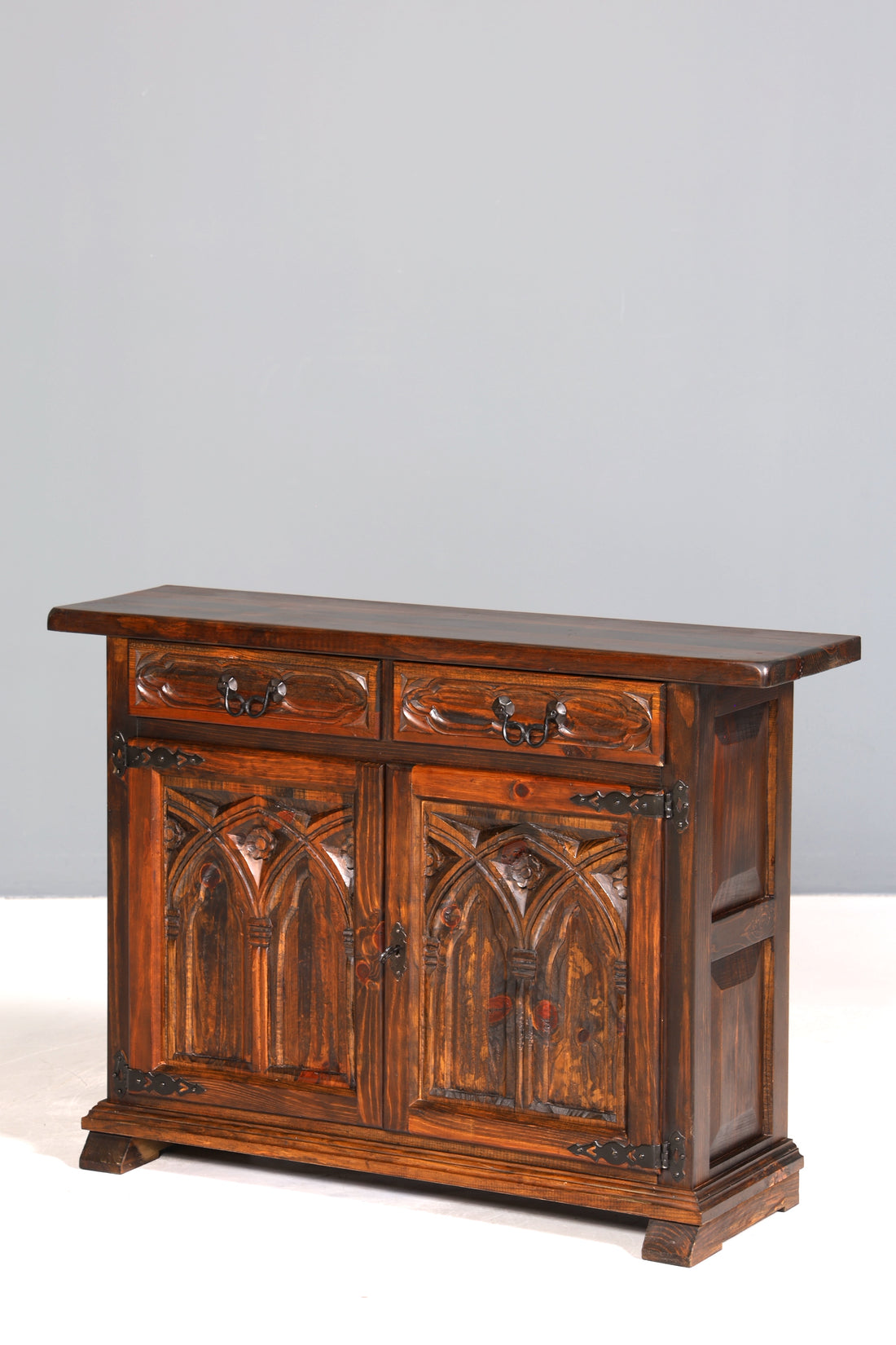 Wunderschöner Spanischer Schrank echt Holz Kommode rustikales Sideboard
