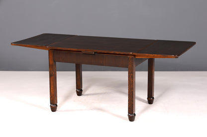 Wunderschöner Jugendstil Esstisch um 1910 ausziehbarer Tisch echt Holz Art Deco Antik Küchentisch