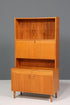 Schlichter Mid Century Schrank Vintage Highboard Sekretär Holz Regal 60er Jahre