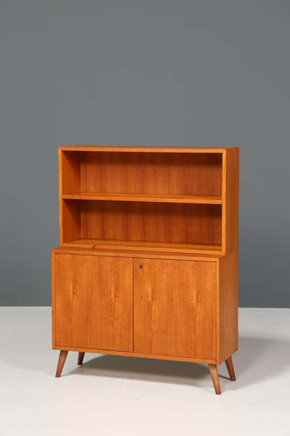 Simple Mid Century Cabinet Danish Design Cabinet Retro 60s Shelf Bookcase