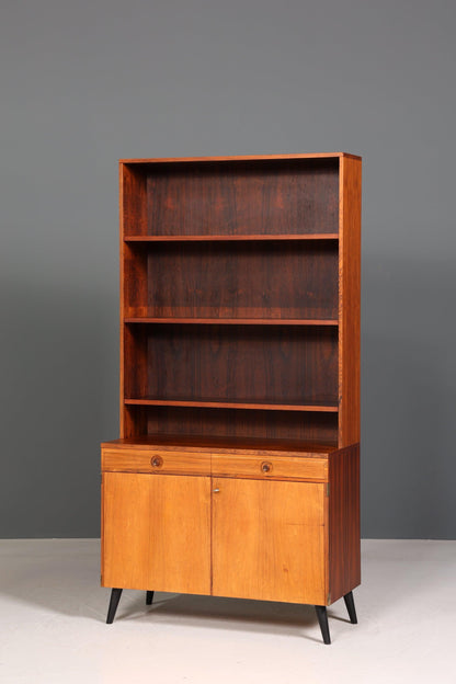 Original Bodafors &quot;Bertil Fridhagen&quot; Regal Palisander Holz Schrank Bücherregal Kommode Bücherschrank 60s 2 von 2