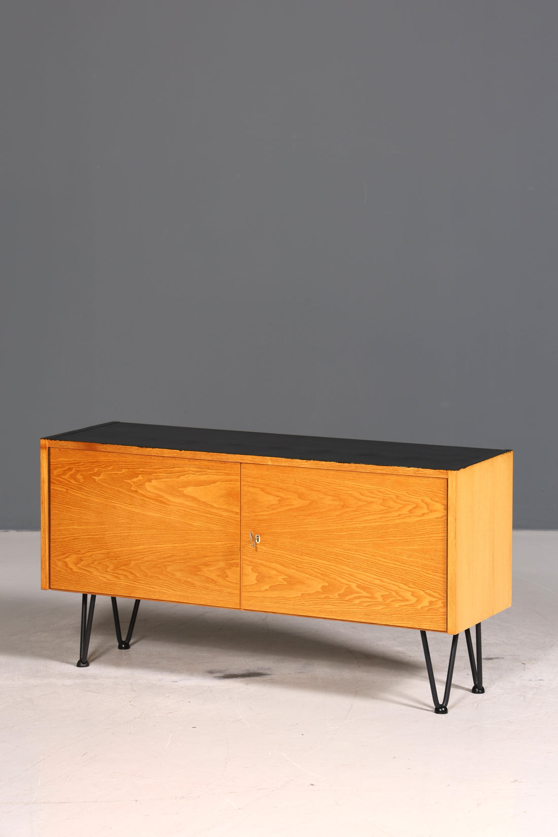 Original Hellerau Kommode Joachim Nebelung 430 Bauhaus Retro Schrank Vintage TV Schrank