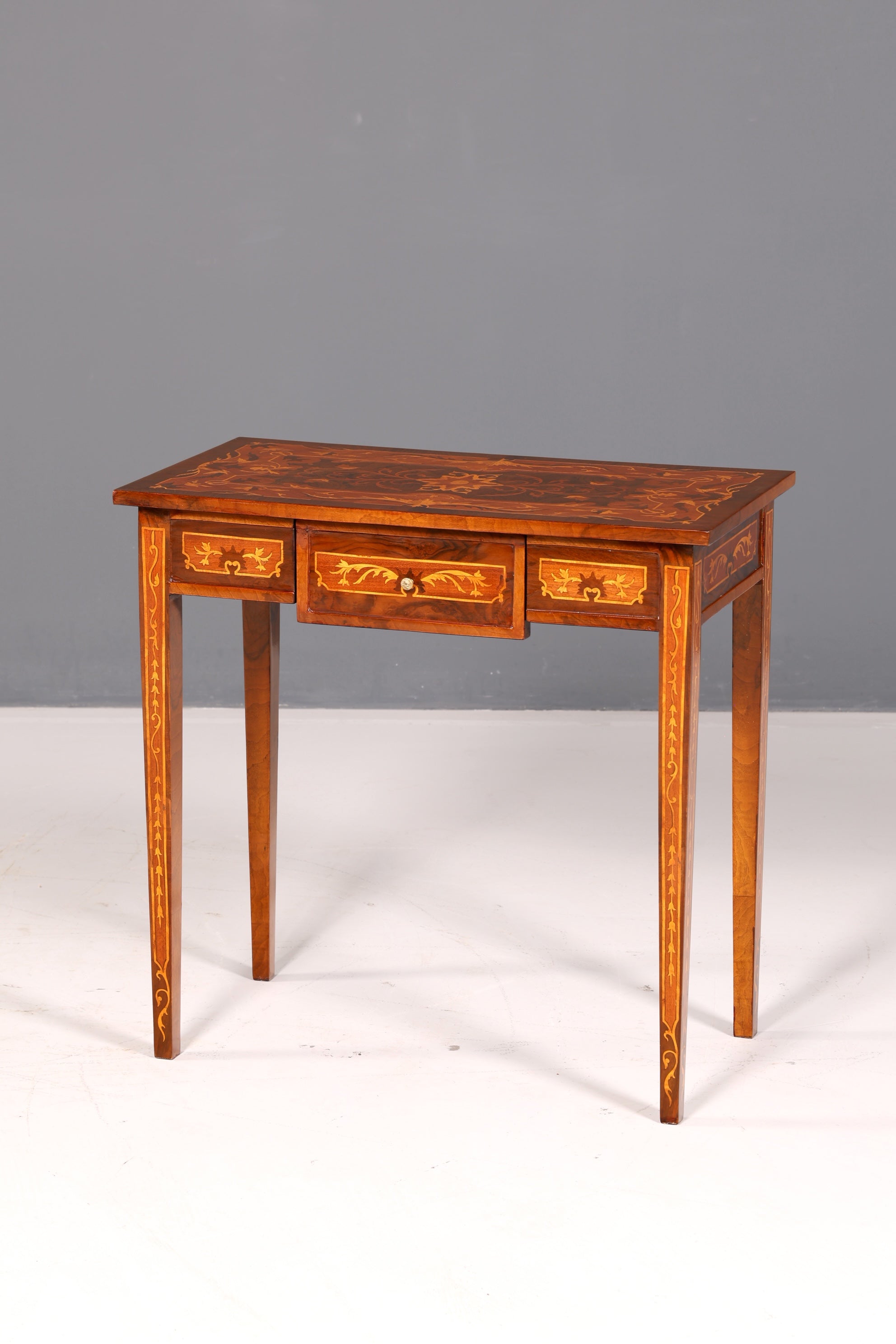 Traumhafter filigraner Schreibtisch French Desk Antik Stil Bürotisch Barock Stil Office Desk Vintage