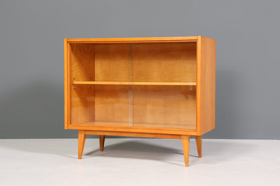 Wunderschöne Mid Century Vitrine Vintage Schrank Kommode 2 von 2