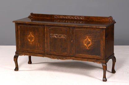 Traumhaftes Chippendale Sideboard Kommode Barock Stil echt Holz TV Schrank
