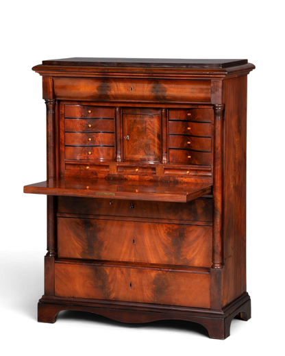 Wunderschöner Biedermeier Sekretär Gründerzeit Vertiko Antik Kommode Schreibkommode