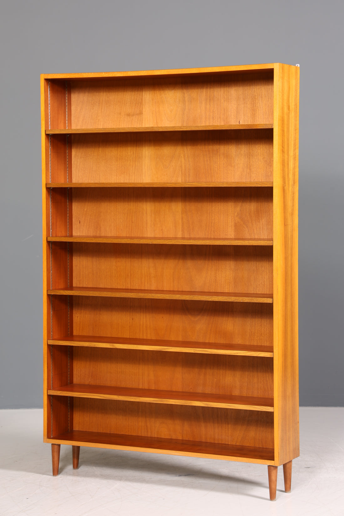 Schlichtes Mid Century Regal Vintage Bücherregal Schrank Buchablage 60s Bookshelf 1 von 2