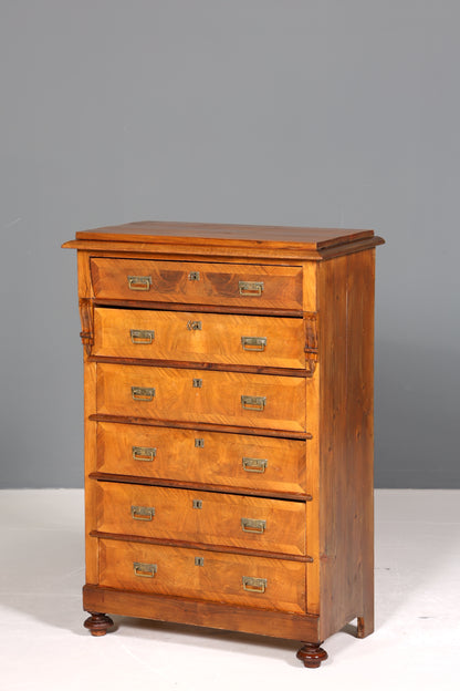 Stilvolle Gründerzeit Kommode Jugendstil Schubladenkommode Antik Wäschekommode