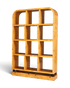 Edles Art Deco Stil XXL Bücherregal Birke Luxus Möbel Kult Schrankregal