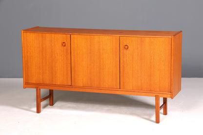 Wunderschönes Mid Century Sideboard Teak Holz Schrank Büro Kommode Highboard 60er Jahre