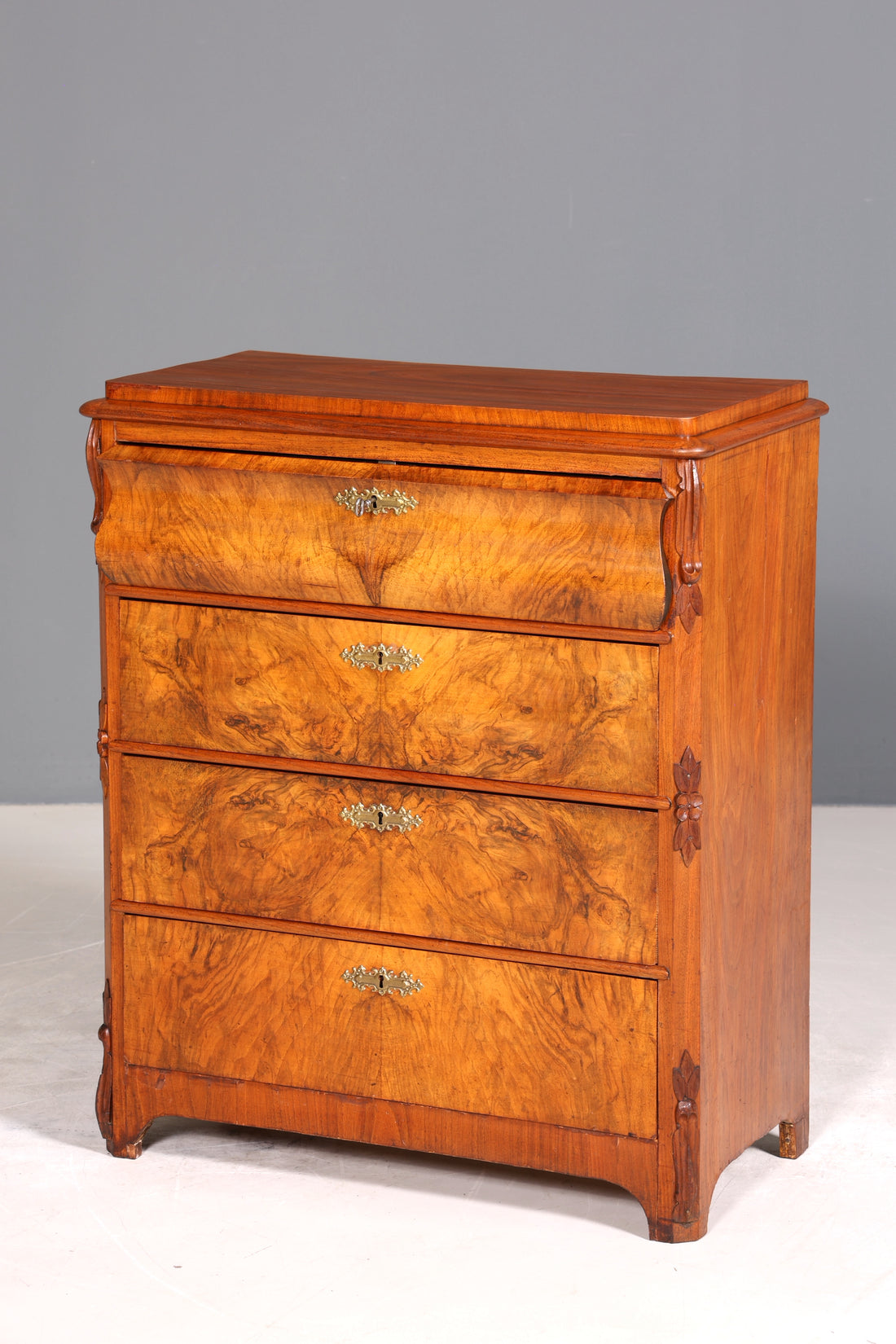 Wunderschöne Louis Philippe Kommode Gründerzeit Schubladen Kommode um 1880