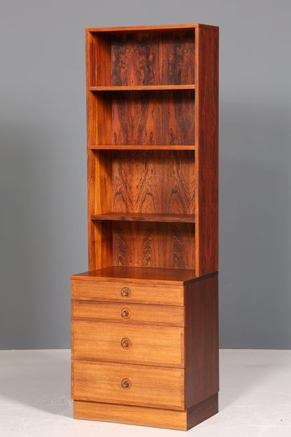 Original Bodafors &quot;Bertil Fridhagen&quot; Regal Palisander Holz Schrank Bücherregal Kommode Bücherschrank 60s
