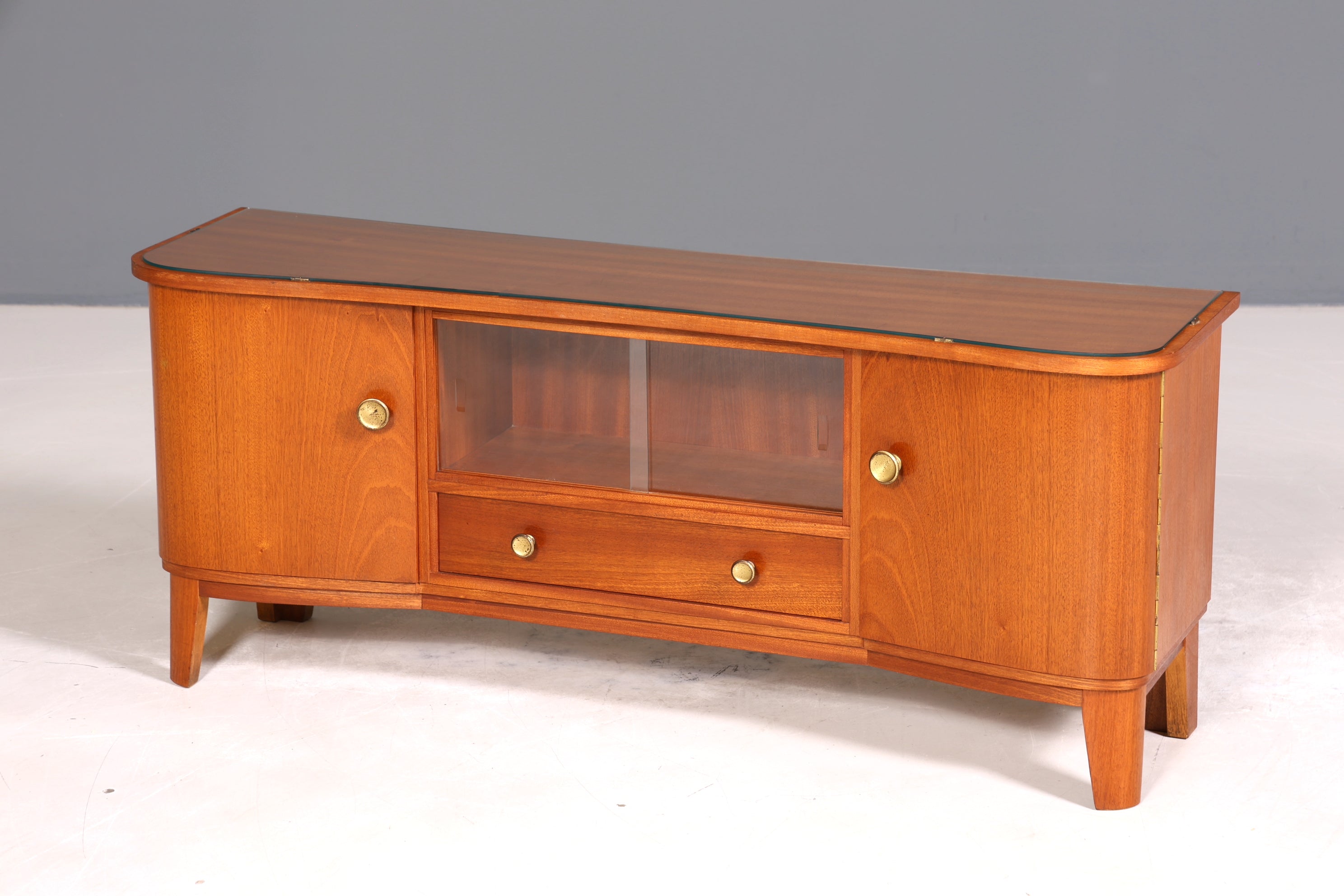 Wunderschönes Mid Century Sideboard Vintage Vitrine Kommode TV Schrank Flurkommode 60s