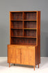 Traumhaftes Mid Century Regal Palisander Schrank Danish Design Retro Kommode Vintage Bücherregal 60er Jahre 1 von 2