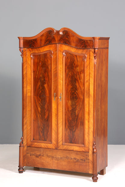 Traumhafter Louis Philippe Schrank Biedermeier Kleiderschrank echt Holz Dielenschrank Wäscheschrank um 1880